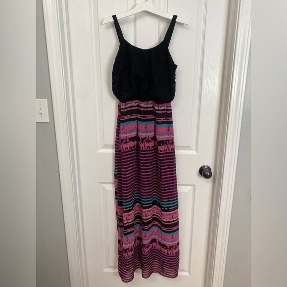 Faded Glory Maxi Dress Boho Small - Picture 1 of 10